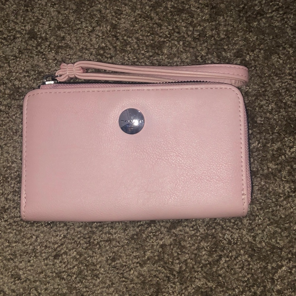 Pink hand bag